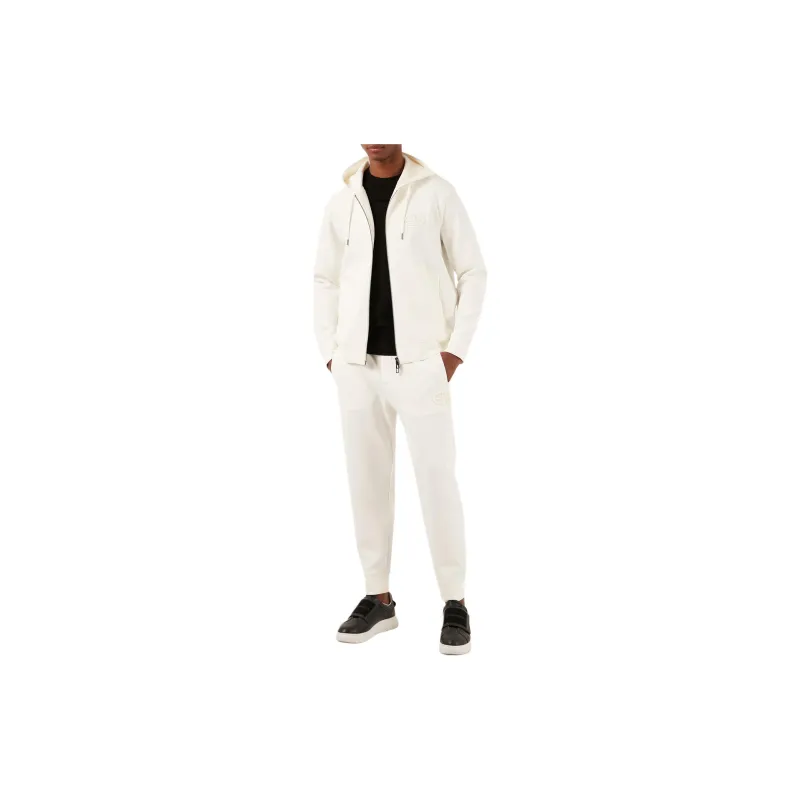 EMPORIO ARMANI Casual Pants Men's Ecru-3