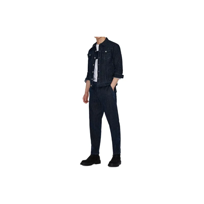 ARMANI EXCHANGE Jackets & Coats Men's Dark Blue-5