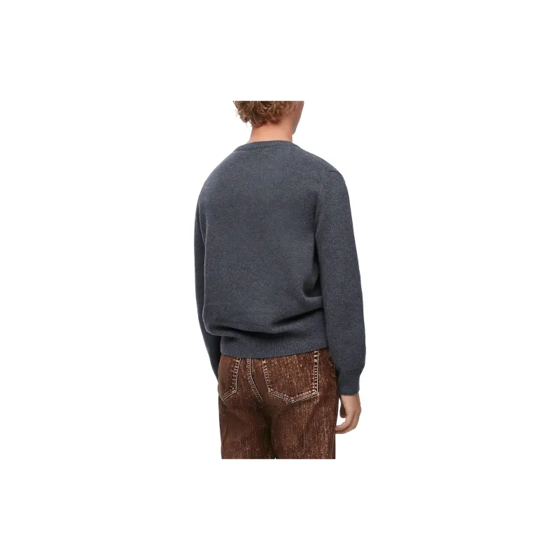 LOEWE Logo embroidered Wool Jumper-1