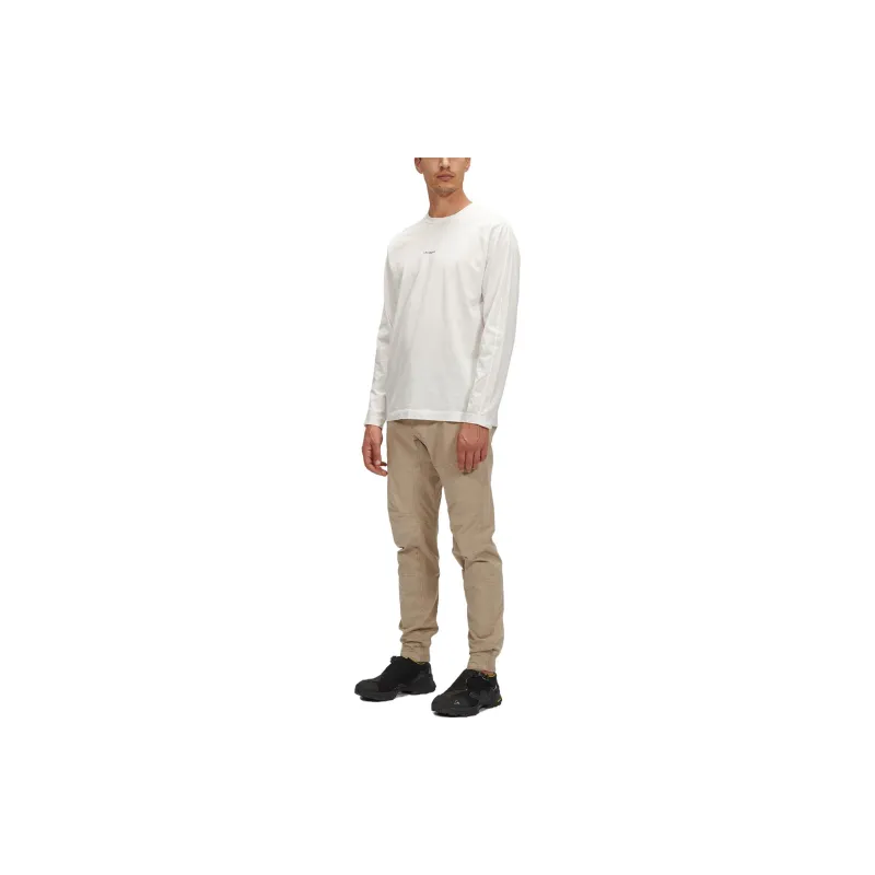 C.P.Company Logo Patch Tapered Stretched Trousers-1