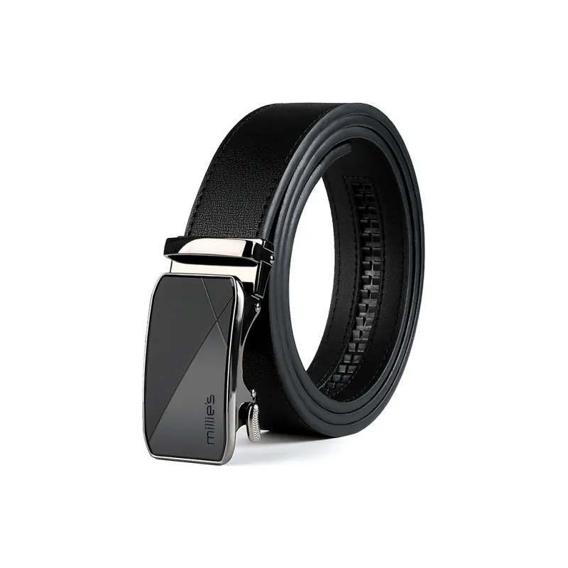 MILLIE'S Cow Leather Leather Belts Men's Width  3.5cm-0