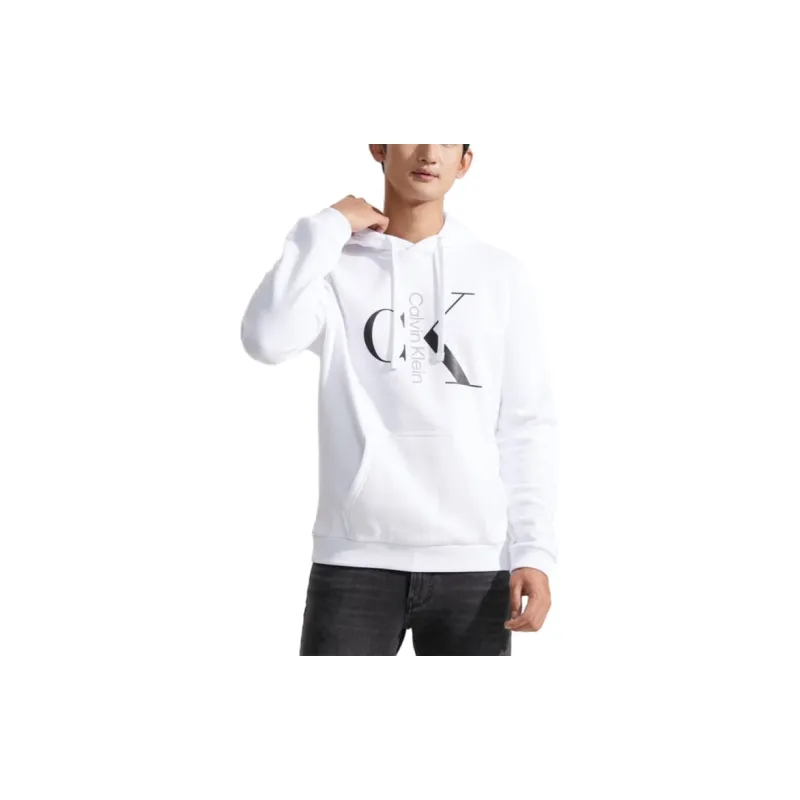 CALVIN KLEIN Sweatshirt Men's Moon White-1