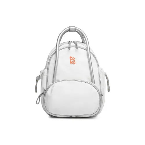 OZKO Nylon Lightweight Cycling Backpack Bag Backpack Women's Moon White/Mist Gray/Dreamy Blue