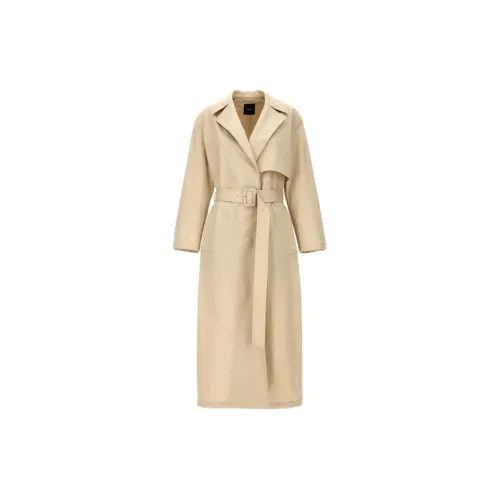 THEORY Trench Coats Women's Beige