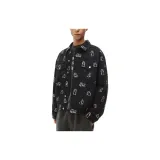 graphic-print long-sleeve organic cotton T-shirt