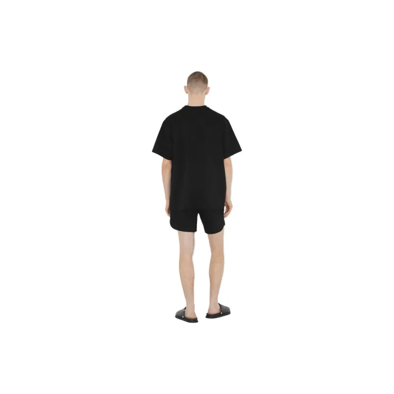 Burberry Ekd Technical Cotton T shirt-3