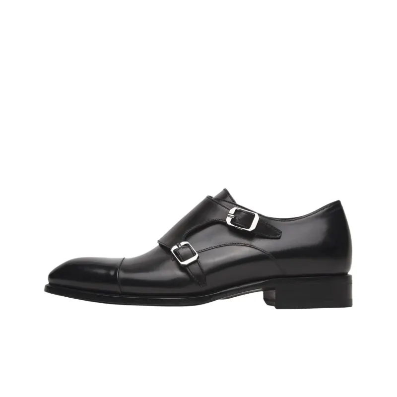 Brioni Dress Shoes Men Low-Top Black-0