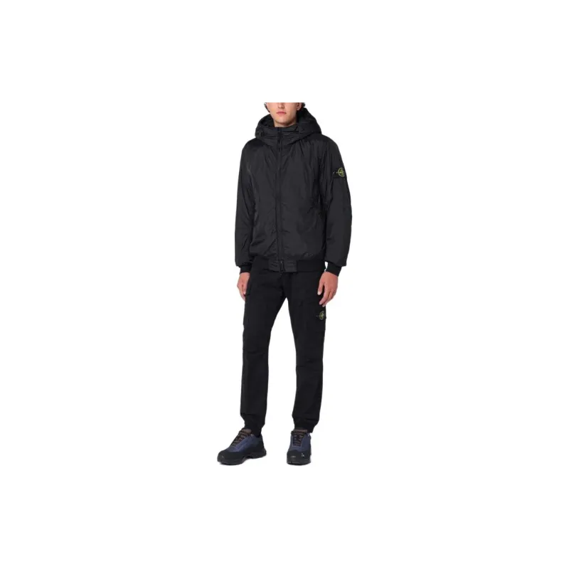 STONE ISLAND Zip Up Hooded Jacket-3