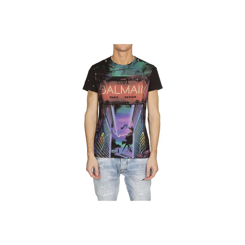 BALMAIN T Shirt Men's Multicolor-1