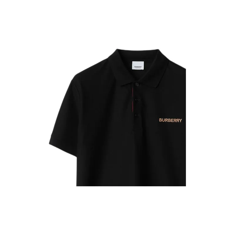 Burberry SS24 Polo Shirt Men's Black-9