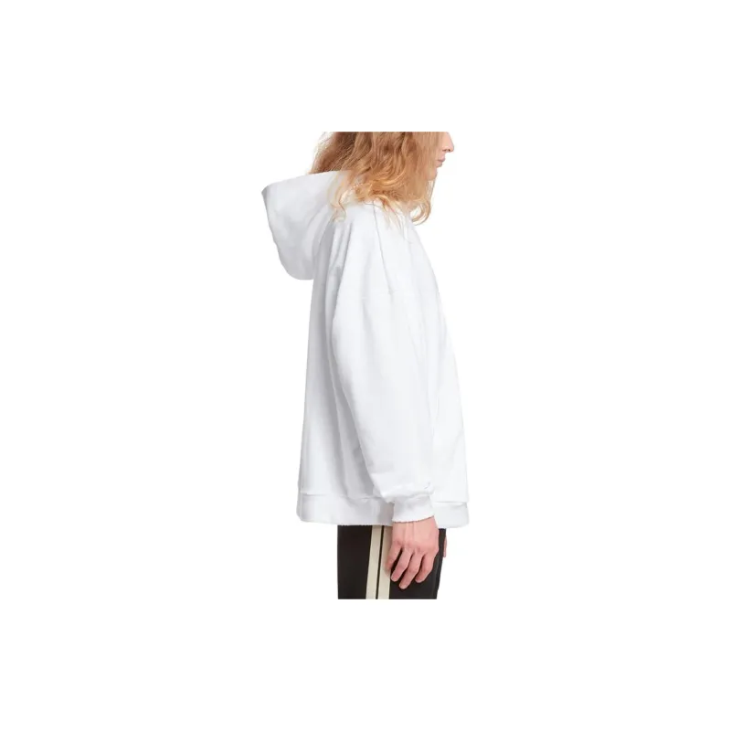 PALM ANGELS Monogram Embroidered Cotton Hoodie-3