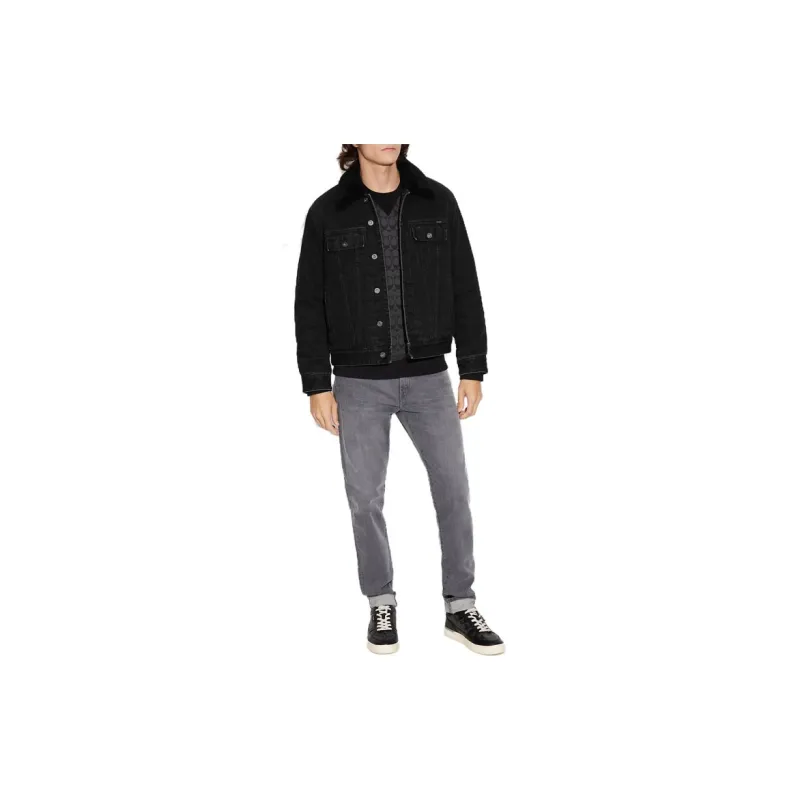 COACH SS23 Jackets Coats Men's Black-1