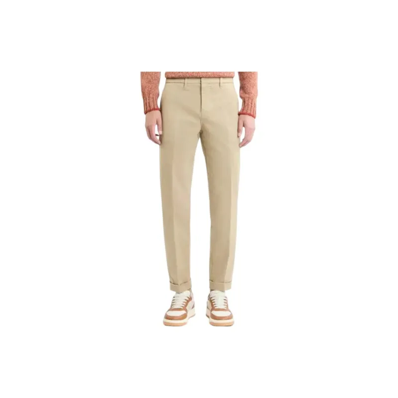 FAY Straight Leg Tailored Trousers-1