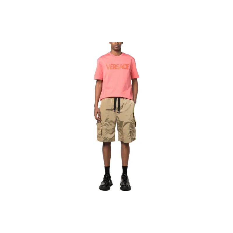 VERSACE T-Shirts Men Pink-1