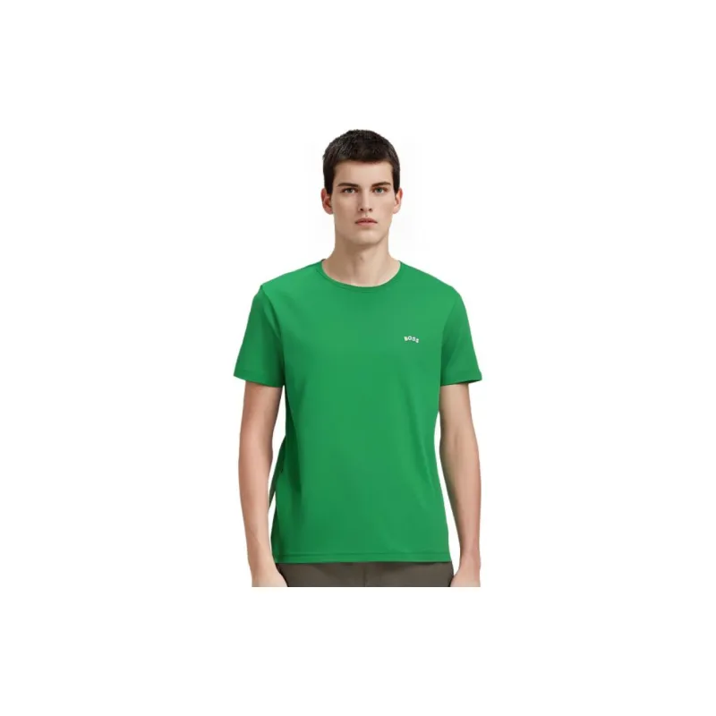 HUGO BOSS T Shirts Men Green-5