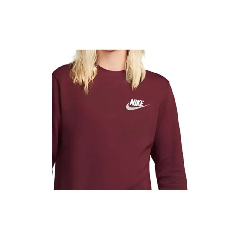 Nike Sweatshirts Men Burgundy-4