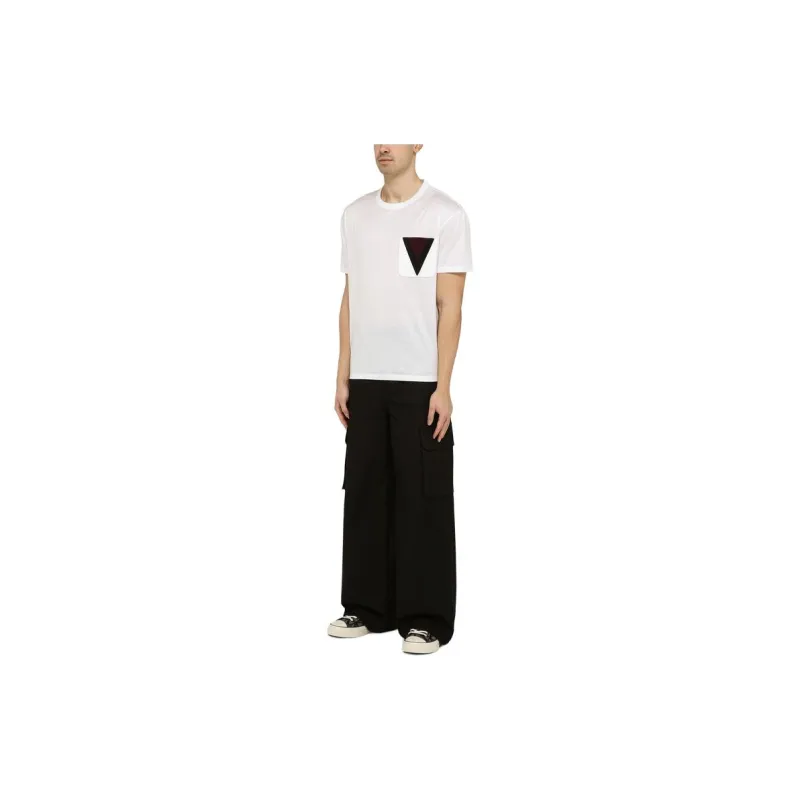 Valentino Wide Leg Cargo Pants-3