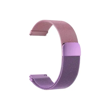 FZRT Watch Bands Gradient Beige Blue Magnetic Steel Band Unisex