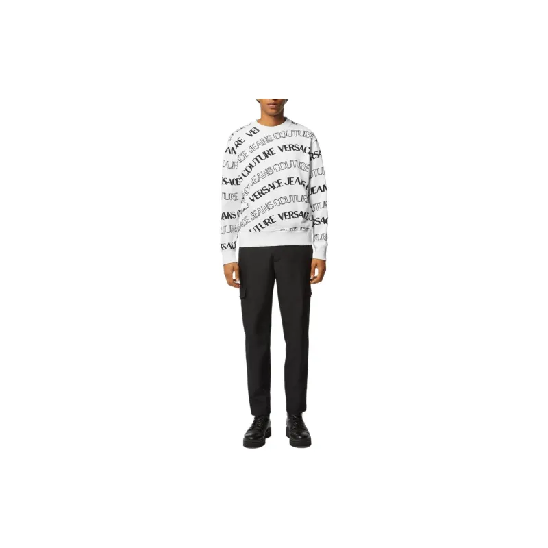 VERSACE JEANS COUTURE SS24 Sweatshirt Men's White-1