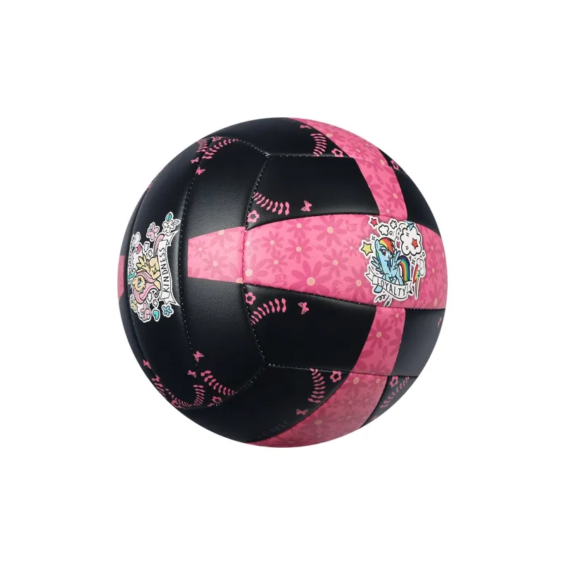 ProSelect x XIAOMABAOLI PU Size 5 Volleyball Unisex Black Pink-4