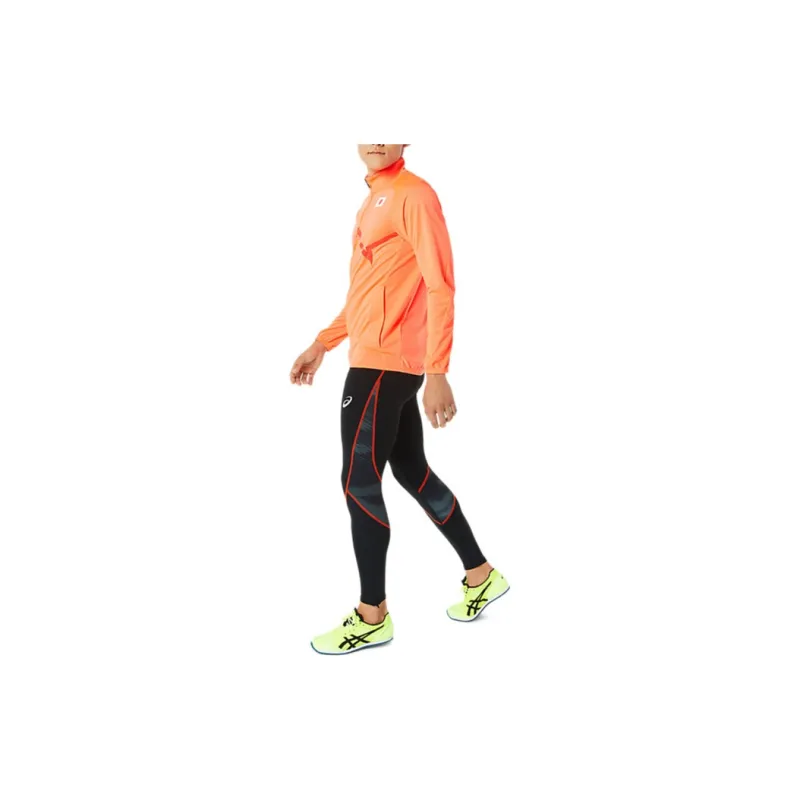 Asics National Team Authentic ACTIBREEZE Jackets Coats Men's Orange-3