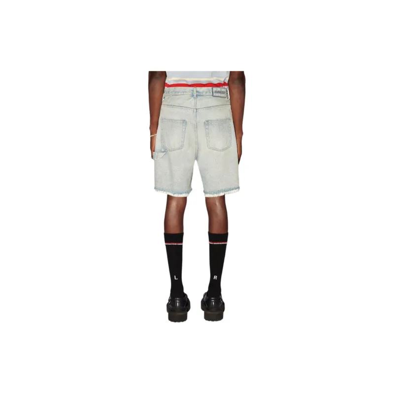 AMBUSH Rawedge Denim Shorts-1