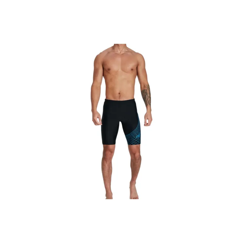 Speedo Medley Logo Swimming Shorts Men Black-1