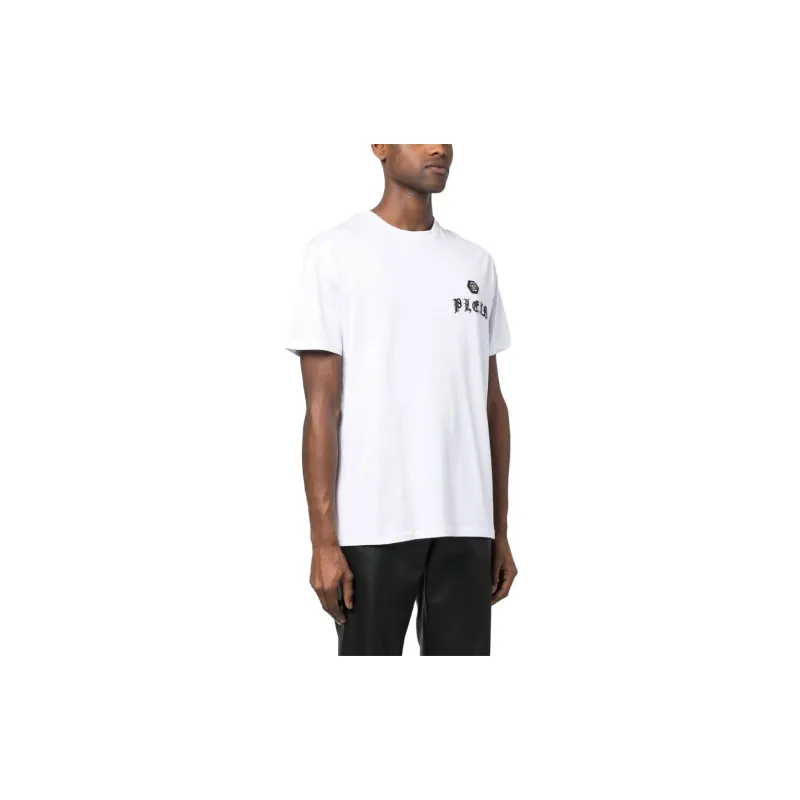 PHILIPP PLEIN Chest Logo print Detail T shirt-3