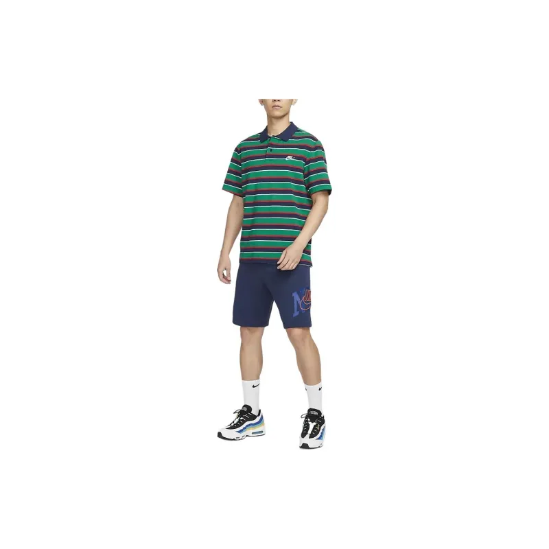 Nike Club Polo Shirt Men's Dark Navy Blue-2