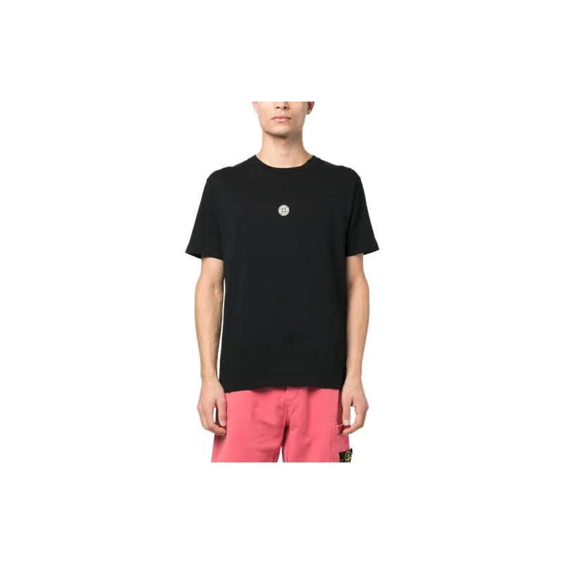 STONE ISLAND SS23 T Shirts Men Black-2