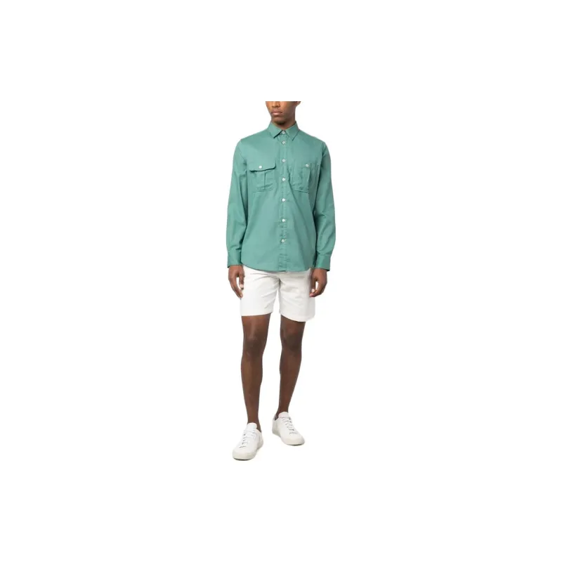 Paul Smith Shirts Men Green-1