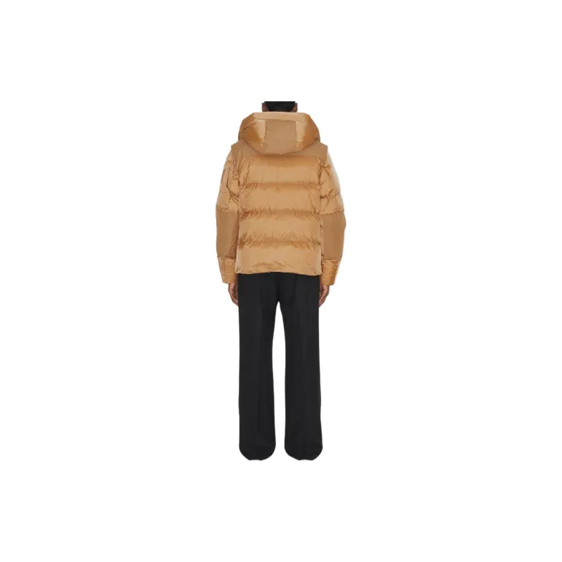 Burberry Long Sleeved Hooded Padded Jacket-2
