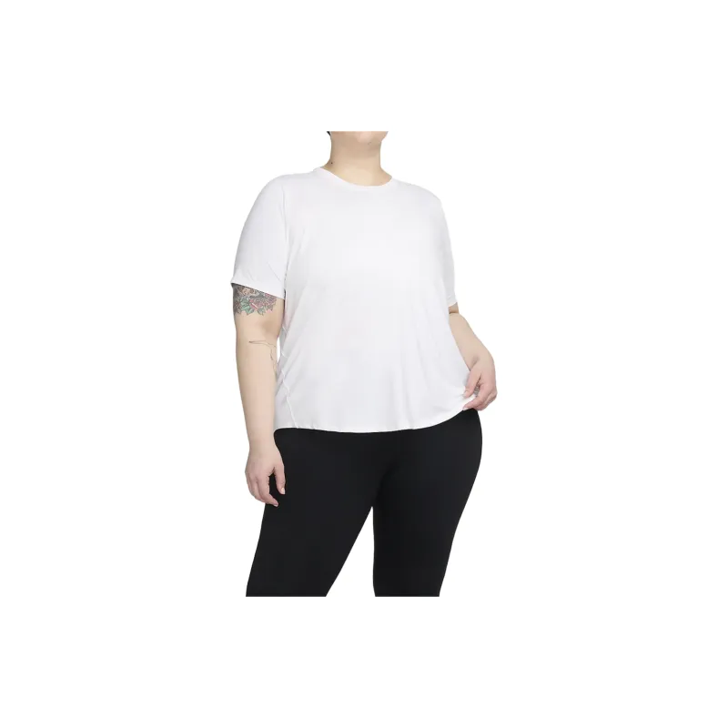 Nike One Classic Women's Dri FIT Short Sleeve Top Plus Size-1