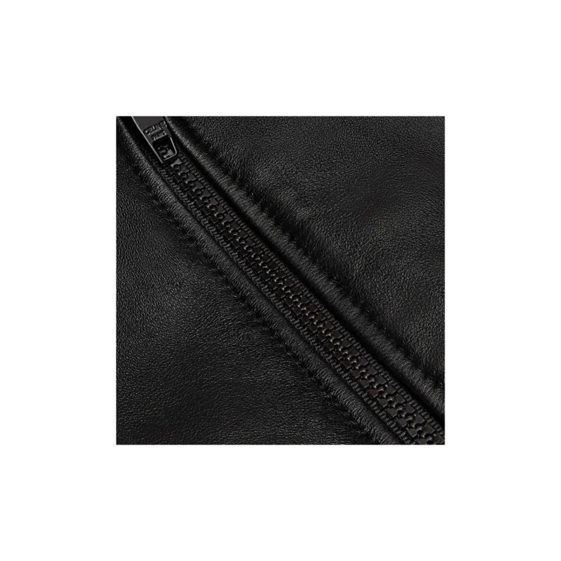 CELINE Leather Jackets Men Black-6
