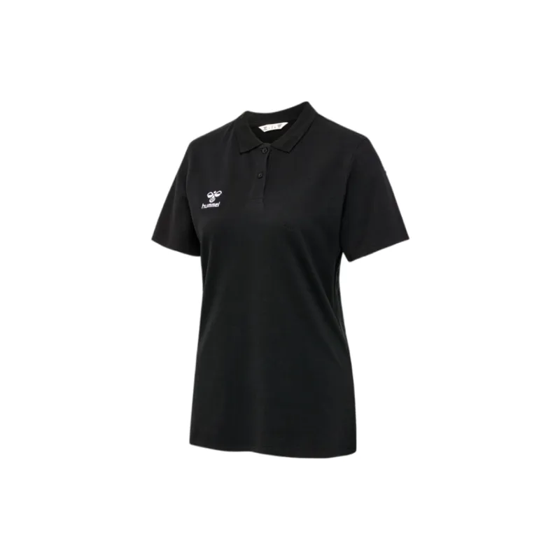 Hummel HMLGO 2.0 Polo Shirt Women's Black-2