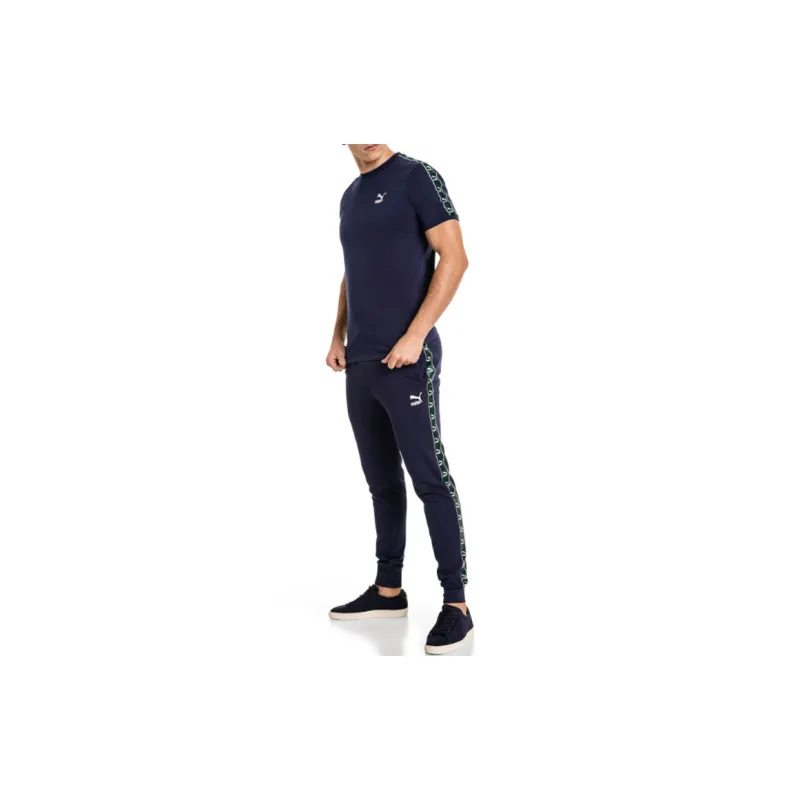 PUMA Sports Pants Unisex Tweed Blue-2