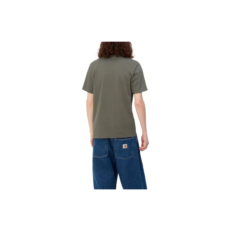 Carhartt WIP Logo patch Cotton T shirt-4