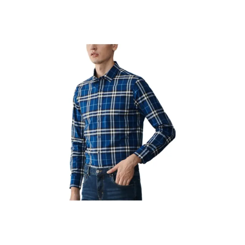 JODOLL Shirts Men Blue-1