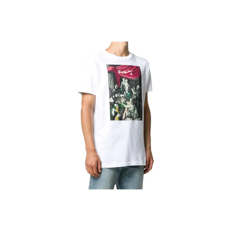 OFF WHITE FW20 T Shirt Men's White-2
