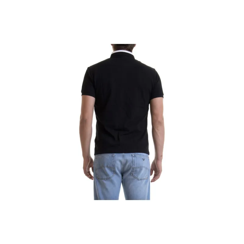 EMPORIO ARMANI Polo Shirts Men Black-3