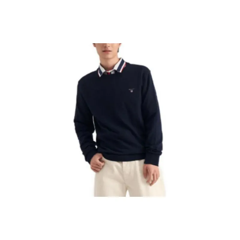 GANT Knitwear Men Navy Blue-1