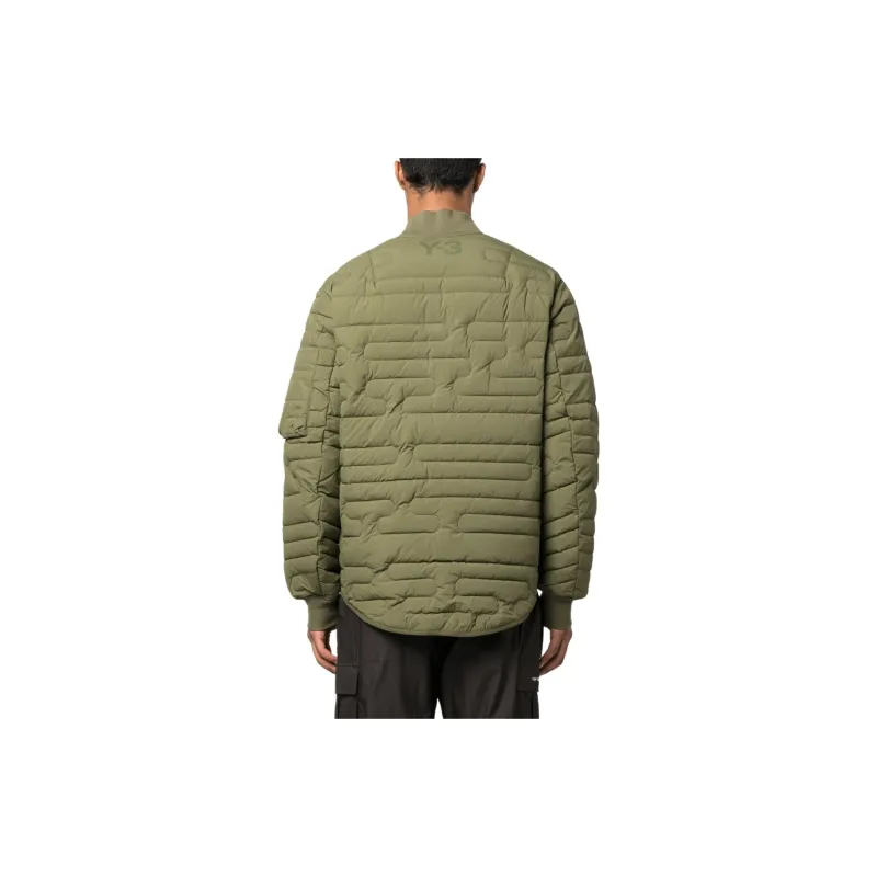 Y 3 Quilted Padded Bomber Jacket-3