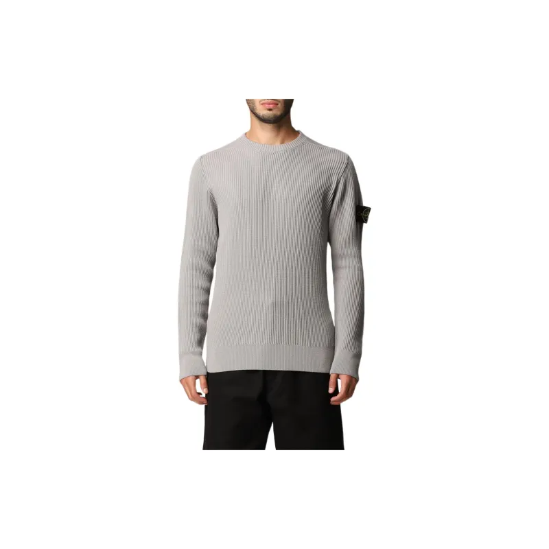 STONE ISLAND Sweaters Men Gray-3