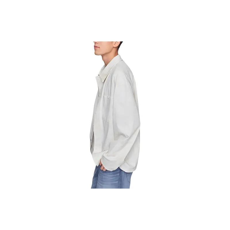 Lee Jackets Men Ivory-4