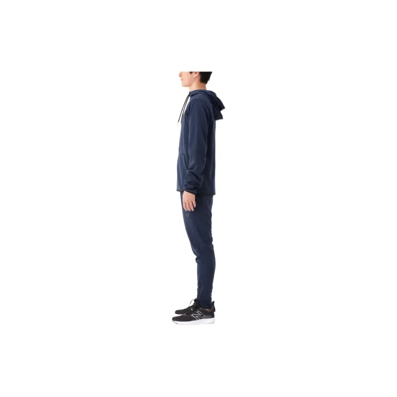 New Balance Jackets Men Blue-5