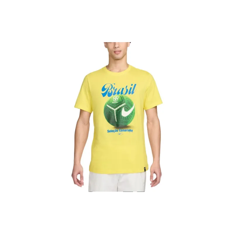 Nike Brazil Home Field Men's Nike Soccer T Shirt-3