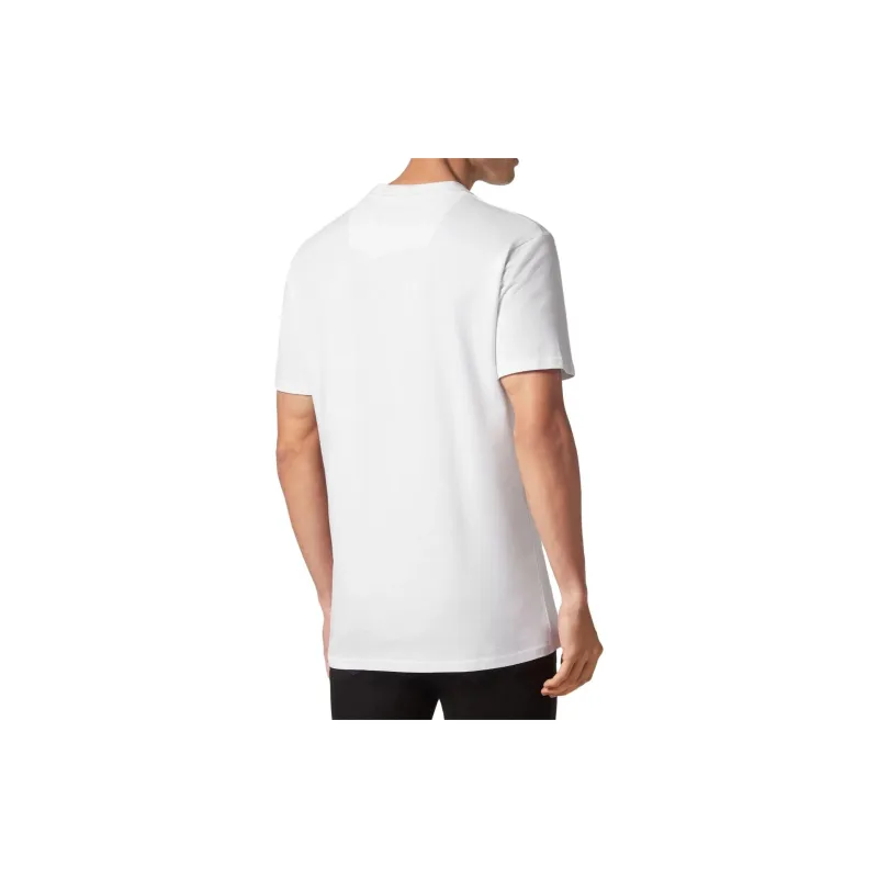 PHILIPP PLEIN Logo Plaque Crewneck T Shirt-1