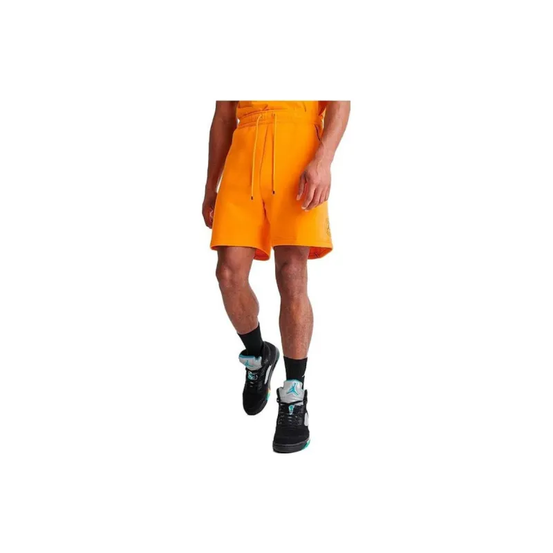 Jordan Paris Saint-Germain Casual Shorts Men's Yellow-3
