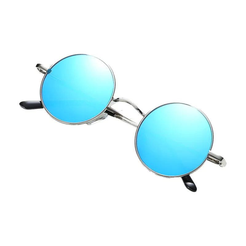 Yamaichi Maru Alloy Round Sunglasses Unisex-6
