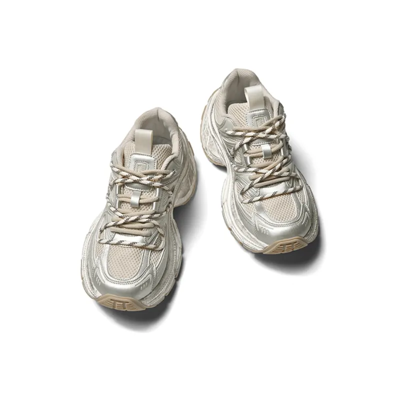 Stateof Stars Shock Absorbing, Non Slip, Wear Resistant, Breathable And Lightweight Low Top Chunky Sneakers Unisex-10